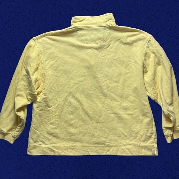 Vintage Disney 1/4 Zipper Collared Sweatshirt - Picture 2 of 4